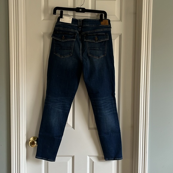 American Eagle super low rise jegging NWT, size 14 - Picture 5 of 8